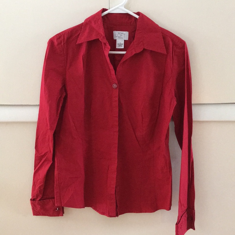 Ann Taylor Loft blouse size 4